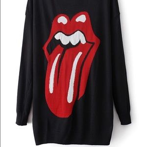Rolling Stones Knit Top Sweater